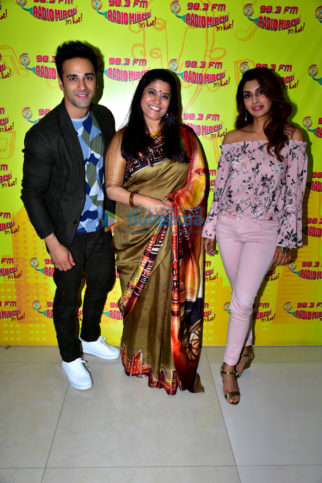 Pulkit Samrat and Renuka Shahane promote ‘3 Storeys’ at 98.3 FM Radio Mirchi