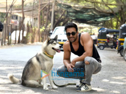 Pulkit Samrat snapped during a photo shoot
