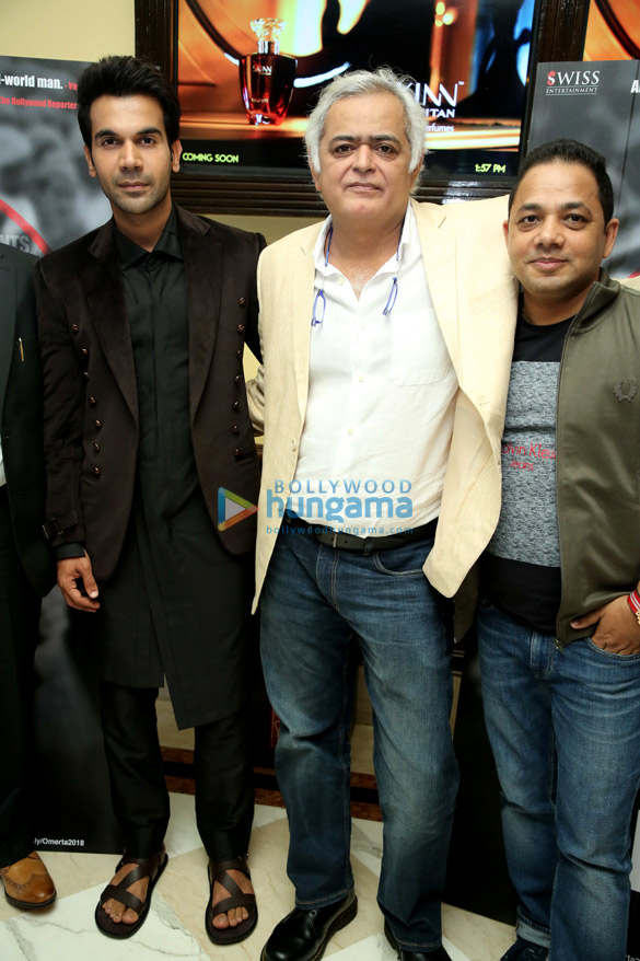 Rajkummar Rao and Hansal Mehta grace the trailer launch of the film Omerta
