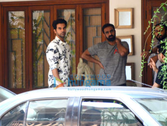 Rajkummar Rao spotted at Maddock Films office in Khar