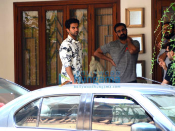 Rajkummar Rao spotted at Maddock Films office in Khar