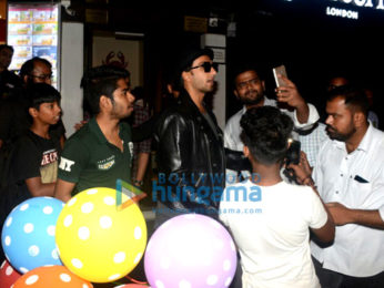 Ranveer Singh snapped at Bastian in Bandra
