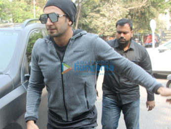 Ranveer Singh snapped at Otters Club