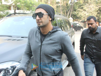 Ranveer Singh snapped at Otters Club
