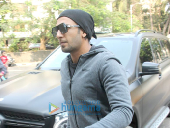 Ranveer Singh snapped at Otters Club