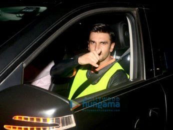 Ranveer Singh snapped at football ground