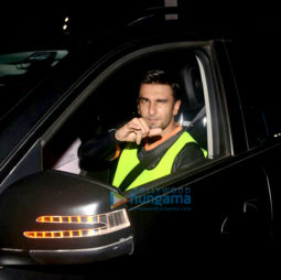 Ranveer Singh snapped at football ground