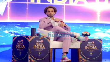 Ranveer Singh snapped at the News18 Rising India Summit