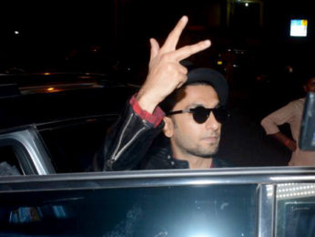 Ranveer Singh snapped outside Bastian in Bandra