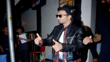 Ranveer Singh snapped outside Bastian in Bandra