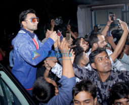 Ranveer Singh snapped outside Otters Club