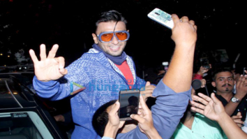 Ranveer Singh snapped outside Otters Club