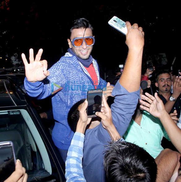 Ranveer Singh snapped outside Otters Club Ranveer Singh snapped outside Otters Club