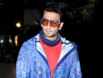 Ranveer Singh snapped outside Otters Club