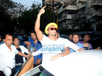Ranveer Singh spotted at Otters Club in Bandra