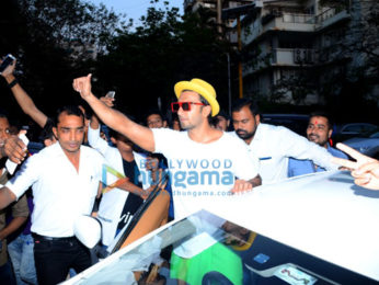 Ranveer Singh spotted at Otters Club in Bandra