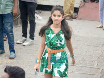 Raveena Tandon snapped with her daughter at Gateway