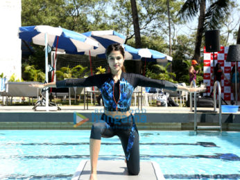 Rhea Chakraborty & Tanishaa Mukerji grace the Speedo Aquaphysical event