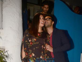 Richa Chadda snapped at Olive in Khar