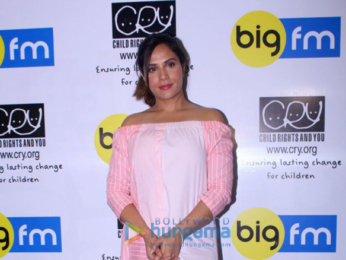 Richa Chadda snapped attending the CRY event