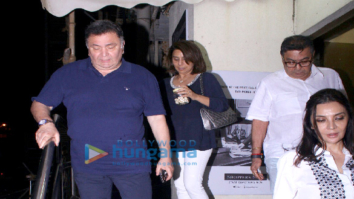 Rishi Kapoor and Neetu Singh snapped at PVR Juhu