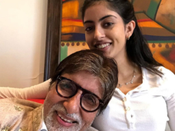 SELFIE ALERT: Amitabh Bachchan and Navya Naveli Nanda can’t stop smiling in this picture