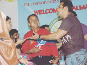 Salman Khan snapped at an event in Versova