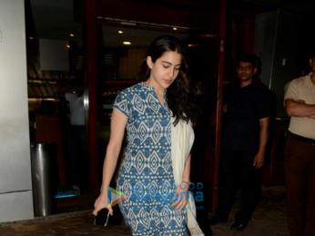 Sara Ali Khan snapped at Salt Water Cafe Bandra