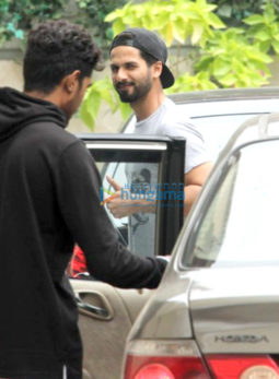 Shahid Kapoor and Mandana Karimi spotted at gym in Bandra