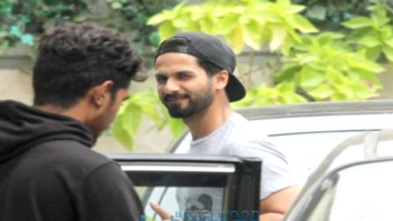 Shahid Kapoor and Mandana Karimi spotted at gym in Bandra