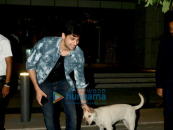 Sidharth Malhotra snapped at Hemant Oberoi, BKC