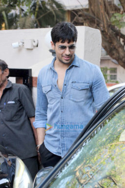 Sidharth Malhotra snapped at Matrix office