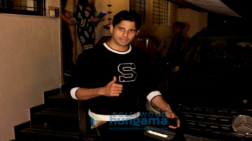 Sidharth Malhotra spotted at Matrix office in Bandra