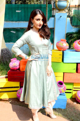 Soha Ali Khan snapped attending Jaypore store launch in Bandra