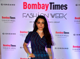 Soundarya Sharma snapped at Bombay Times Fashion Week