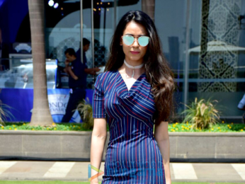 Soundarya Sharma snapped at Bombay Times Fashion Week