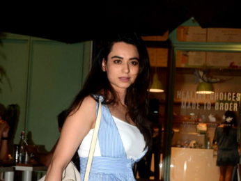 Soundarya Sharma spotted at The Kitchen Garden in Bandra
