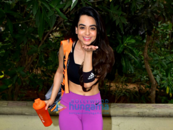 Soundarya Sharma spotted in Andheri