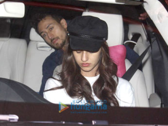 Tiger Shroff and Disha Patani snapped at the airport