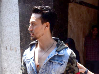 Tiger Shroff and Disha Patani snapped promoting their film Baaghi 2 Tiger Shroff and Disha Patani snapped promoting their film Baaghi 2