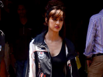 Tiger Shroff and Disha Patani snapped promoting their film Baaghi 2