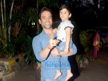 Tusshar Kapoor, Laksshya and Taimur Ali Khan snapped at Pali Hill in Bandra