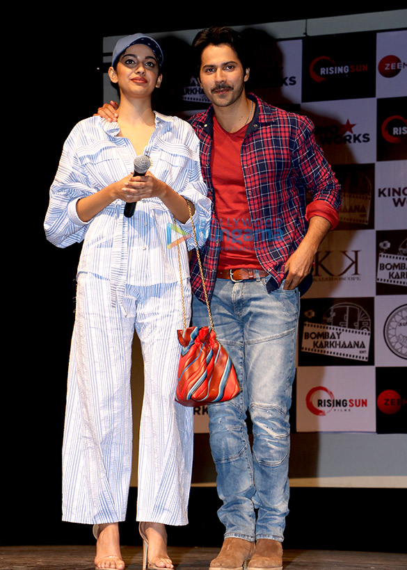 Varun Dhawan and Banita Sandhu snapped promoting their film ‘October’ at Sophia College