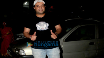 Varun Sharma snapped with friends at Juhu PVR