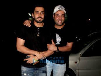 Varun Sharma snapped with friends at Juhu PVR