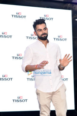 Virat Kohli snapped at Tissot watch launch