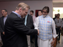 After Shah Rukh Khan and Kamal Haasan, Amitabh Bachchan meets filmmaker Christopher Nolan