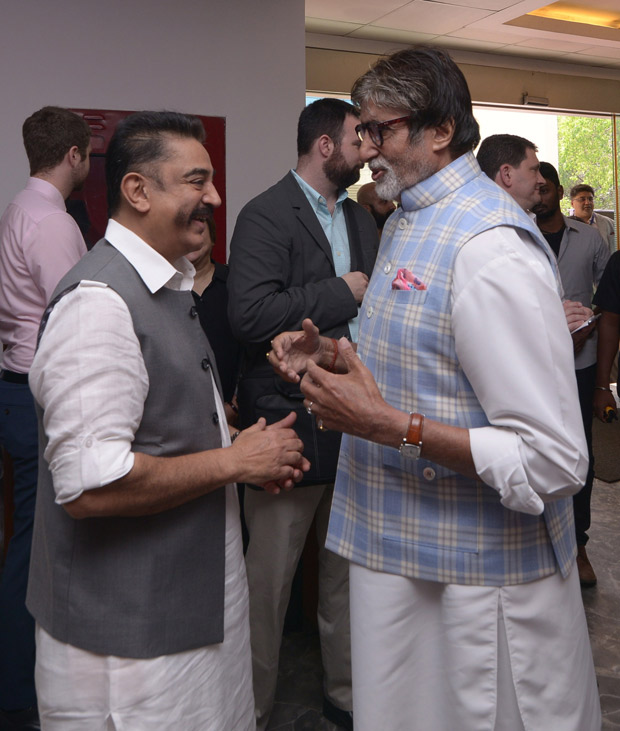 After Shah Rukh Khan and Kamal Haasan, Amitabh Bachchan meets filmmaker Christopher Nolan After Shah Rukh Khan and Kamal Haasan, Amitabh Bachchan meets filmmaker Christopher Nolan