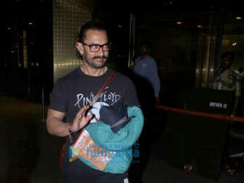 Aamir Khan, Juhi Chawla, Karisma Kapoor, Malaika Arora snapped at airport