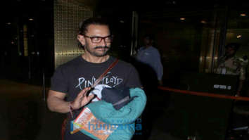Aamir Khan, Juhi Chawla, Karisma Kapoor, Malaika Arora snapped at airport
